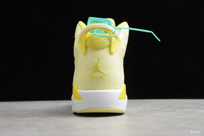 Rep TBK (GS) Floral Dynamic 543390-800 Yellow 6 Retro Air Jordan 0720